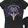 Within Temptation : Mask - Tour - Girls Long Body Tee