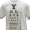 Yo La Tengo : Eye Chart (XXL Only)
