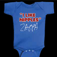 Frank Zappa : I Like Nipples Onesie