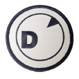 The Drums : Logo Round