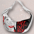 Fall Out Boy : White/Red Lady Bag