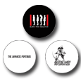 Gung Ho Recordings : Pin Set (Pack Of Three)