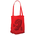 Handsome Furs : Tote Bamboo & Cotton Red