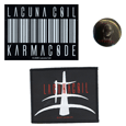 Lacuna Coil : Patch Button Sticker Set