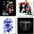 Lil Wayne : Mixed Designs (4 Piece Coaster Set)