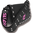 Misfits : Black Studded Handbag