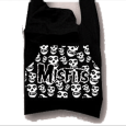Misfits : Cotton Black/White Hoodie Bag