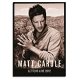 Matt Cardle : Letters Live 2012 Tour Programme