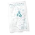 Public Service Broadcasting : PSB British Isles tea towels