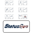 Status Quo : Pick Tin - Includes 6 Guitar Picks