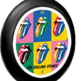 Rolling Stones : Tongues Plastic Clock