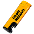 Roots Manuva : Yellow Bottle Opener Lighter