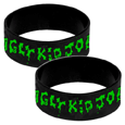Ugly Kid Joe : Green Logo - Silicone Wristband