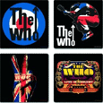 The Who : Mixed Designs (4 Piece Coaster Set)