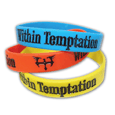 Within Temptation : Three Colour Silicone Wristband Set