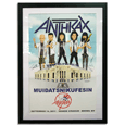 Anthrax : Exclusive Limited Edition SIGNED & FRAMED Litho