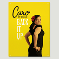 Caro Emerald : Back It Up - Tin Poster