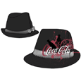 Coca Cola : Painted Bottle Fedora Hat