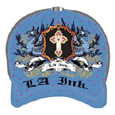 L.A Ink : Blue Cap With Cross
