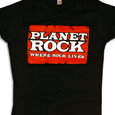 Planet Rock : Girls T-Shirt