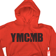 YMCMB : Black Print on Red