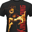 King Kong : Vintage Poster (Black T-Shirt)