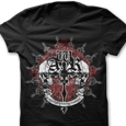 AWR Wrestling : Skulls (Womens Black)
