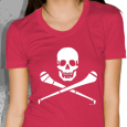 Pride Street : Skull & Hurley (Womens Red)