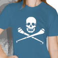 Pride Street : Skull & Hurley (Womens Royal Blue)