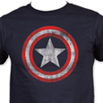 Captain America : Shield Fitted Tee