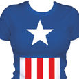 Captain America : Suit (Womens)