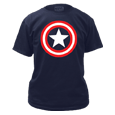 Captain America : Shield on Navy