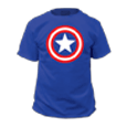 Captain America : Shield on Blue