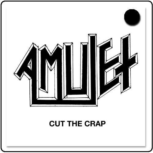 Amulet - Cut the Crap 7inch (solid black)
