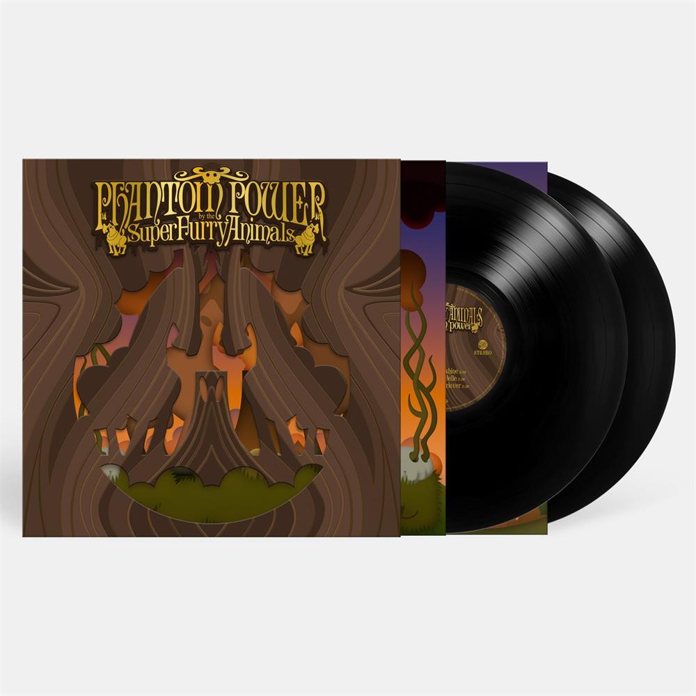 Super Furry Animals - PHANTOM POWER [2023 Remaster] 2LP Heavyweight black vinyl with die-cut sleeve
