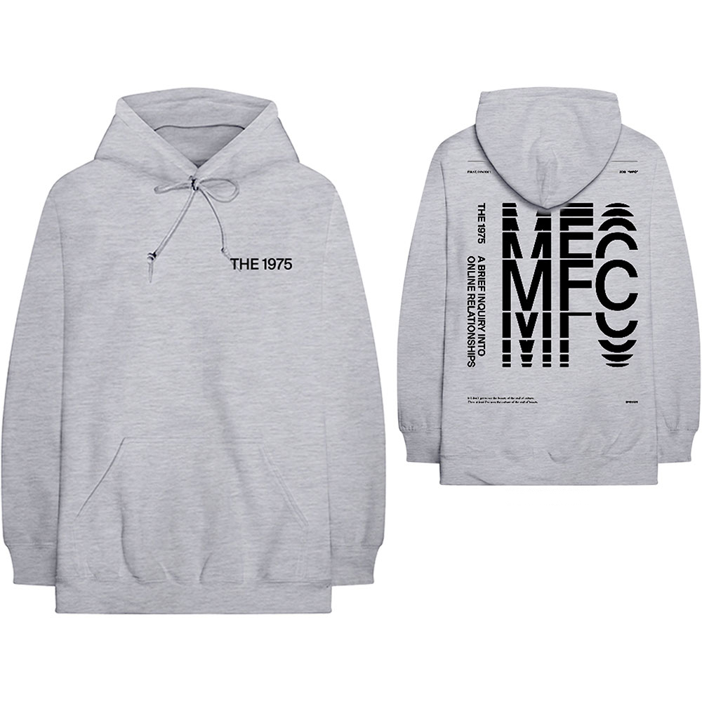 The 1975 Unisex Pullover Hoodie Back Print ABIIOR Welcome Welcome Version 2.