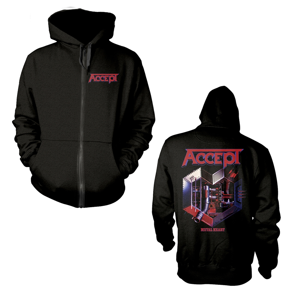 Accept - Metal Heart 1 (Zip Hoodie)