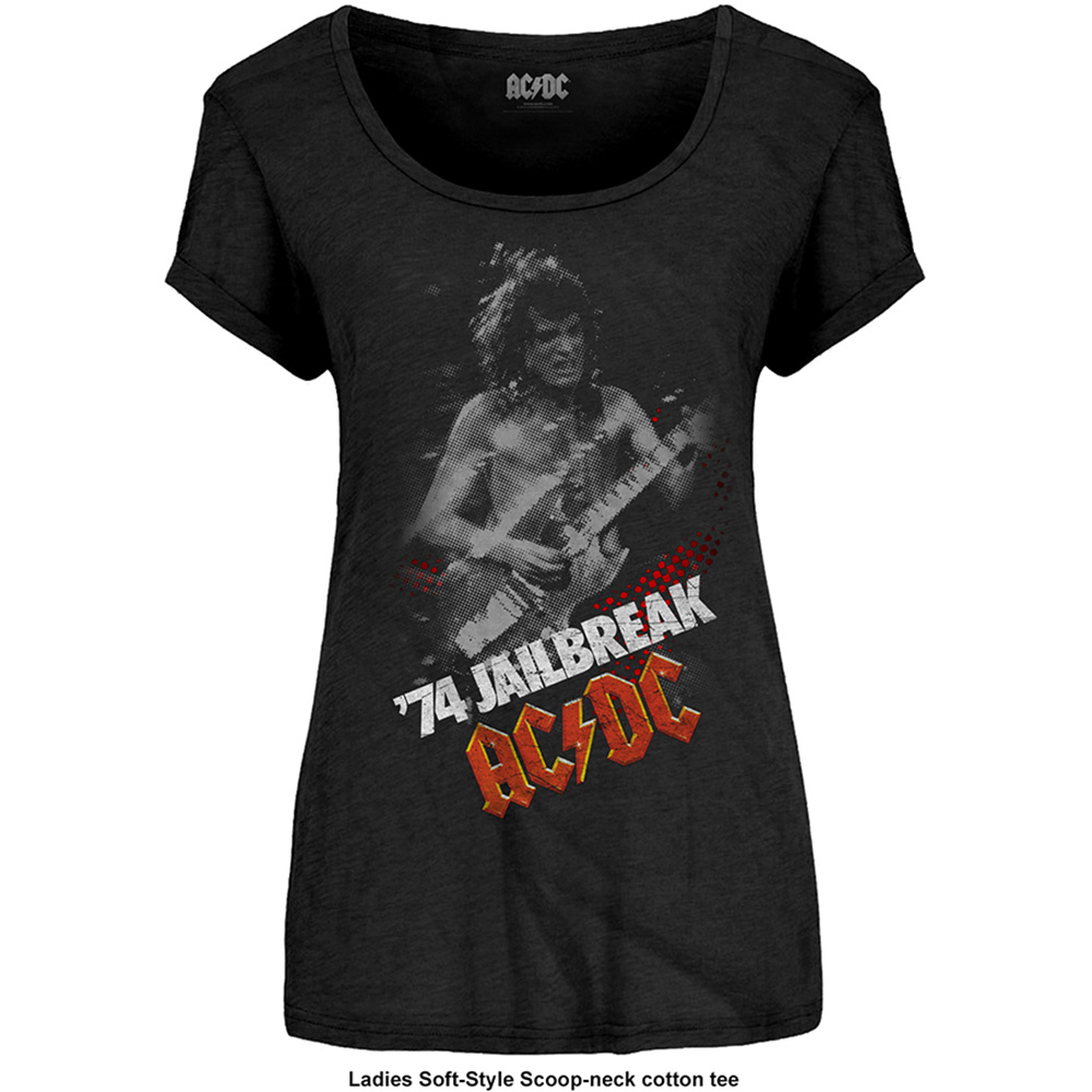 AC/DC - '74 Jailbreak (Black) (Women's)