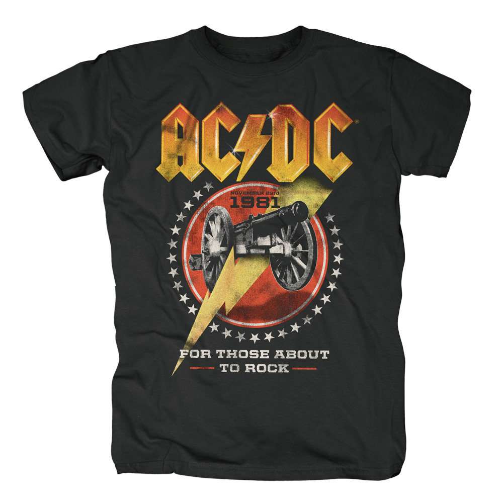 AC/DC - For Those About To Rock (Black)