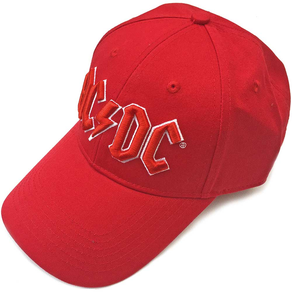 AC/DC - Red Logo (Red Baseball Cap)