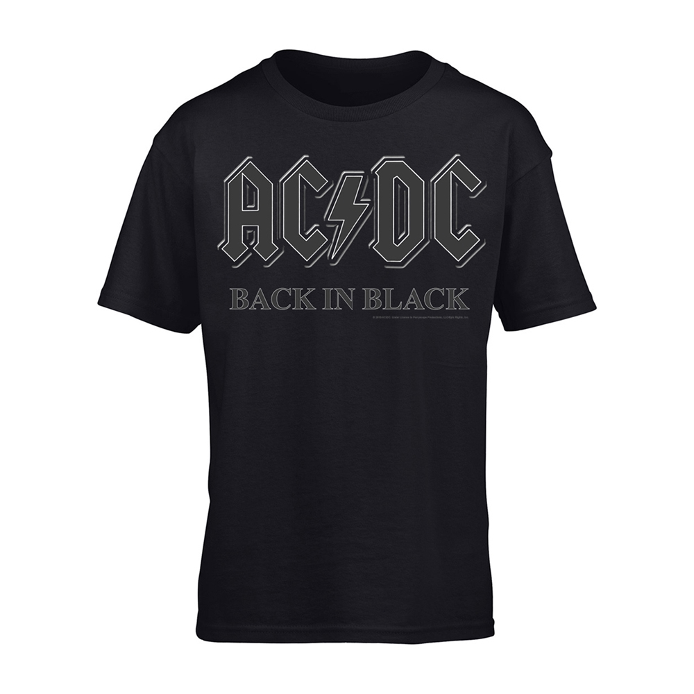 AC/DC - Back In Black (Grey Logo)