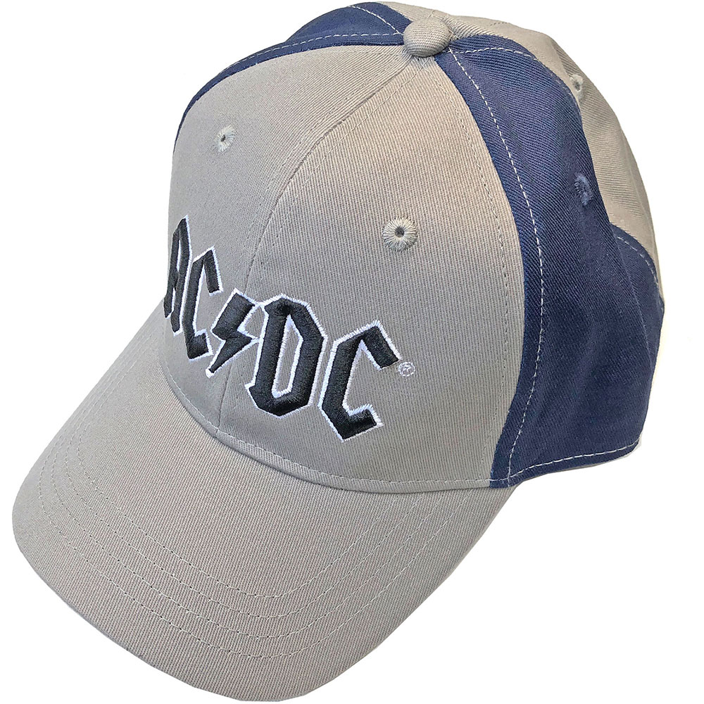AC/DC - Black Logo (2 Tone) Grey& Blue