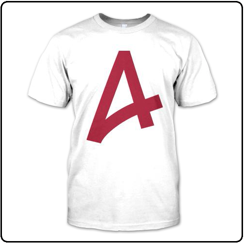 A is For - A Logo Large (White)