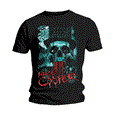 Skull Eyes (Black) (T-Shirt)
