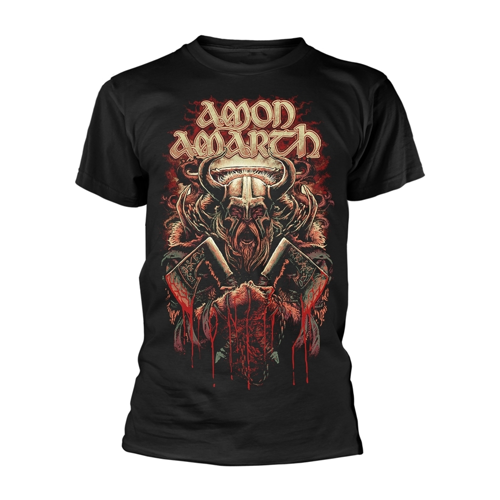 T-Shirt Black Amon Amarth Fight
