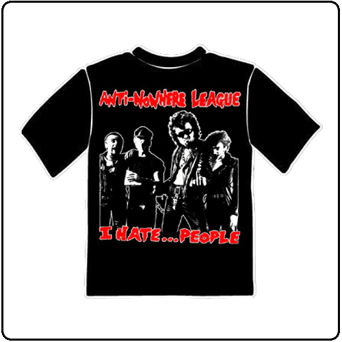 anti nowhere league shirt