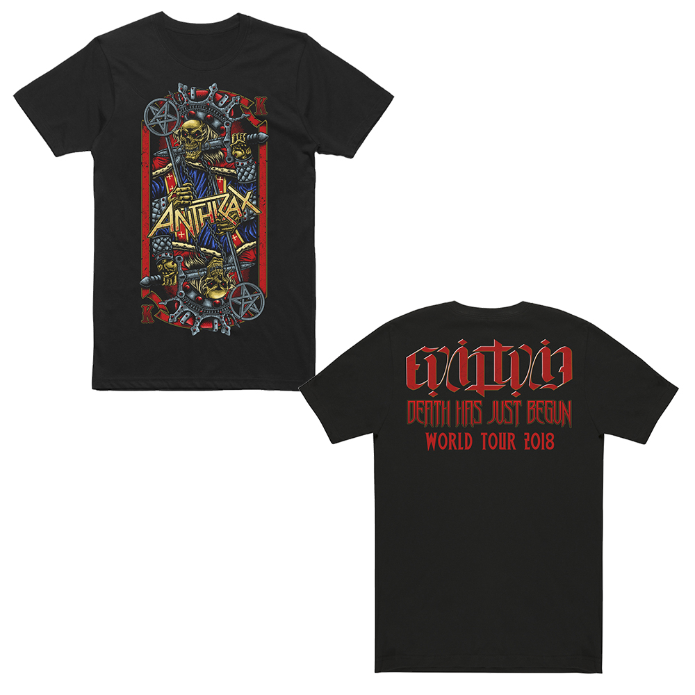 Anthrax - Evil Kings World Tour Tee