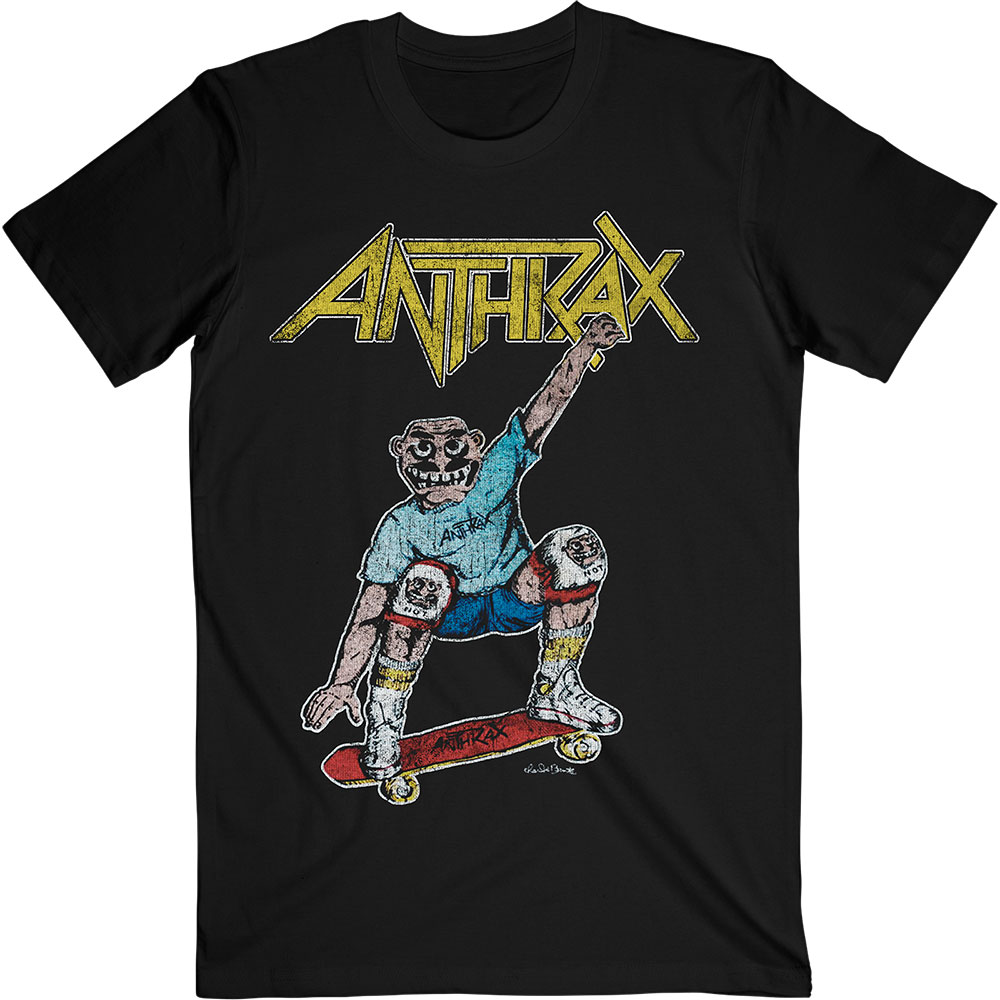 Anthrax - Spreading Skater Notman Vintage (Back Print)