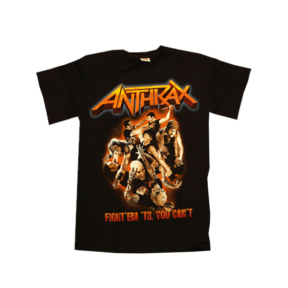 Anthrax - Fight 'Em 'Till You Can't Backprint Tee