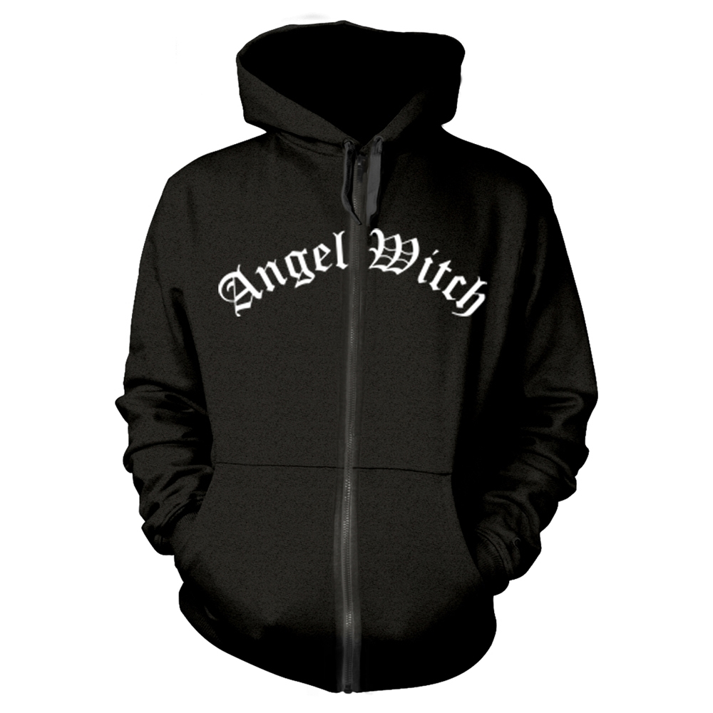 Angel Witch - Baphomet (Black Zip Hoodie)